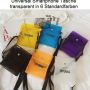 transparent Tasche 6 Farben s