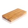 Powerbank Holz flach